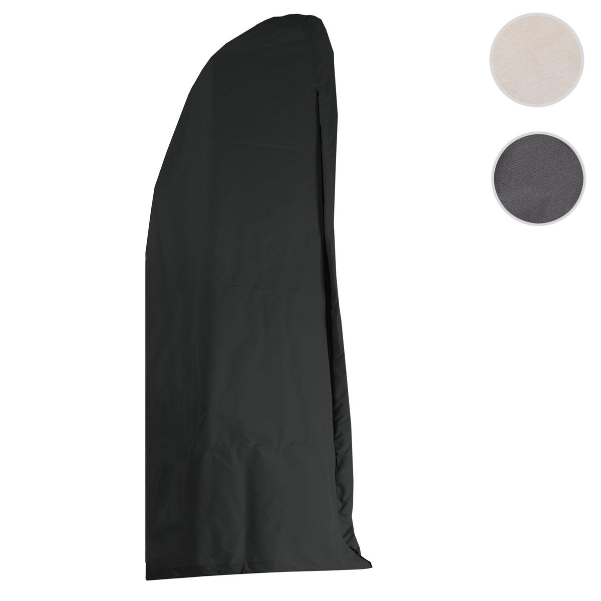 SCHUTZHÜLLE AMPELSCHIRM Anthrazit - Anthrazit, Kunststoff (80/195/1cm) - MCW