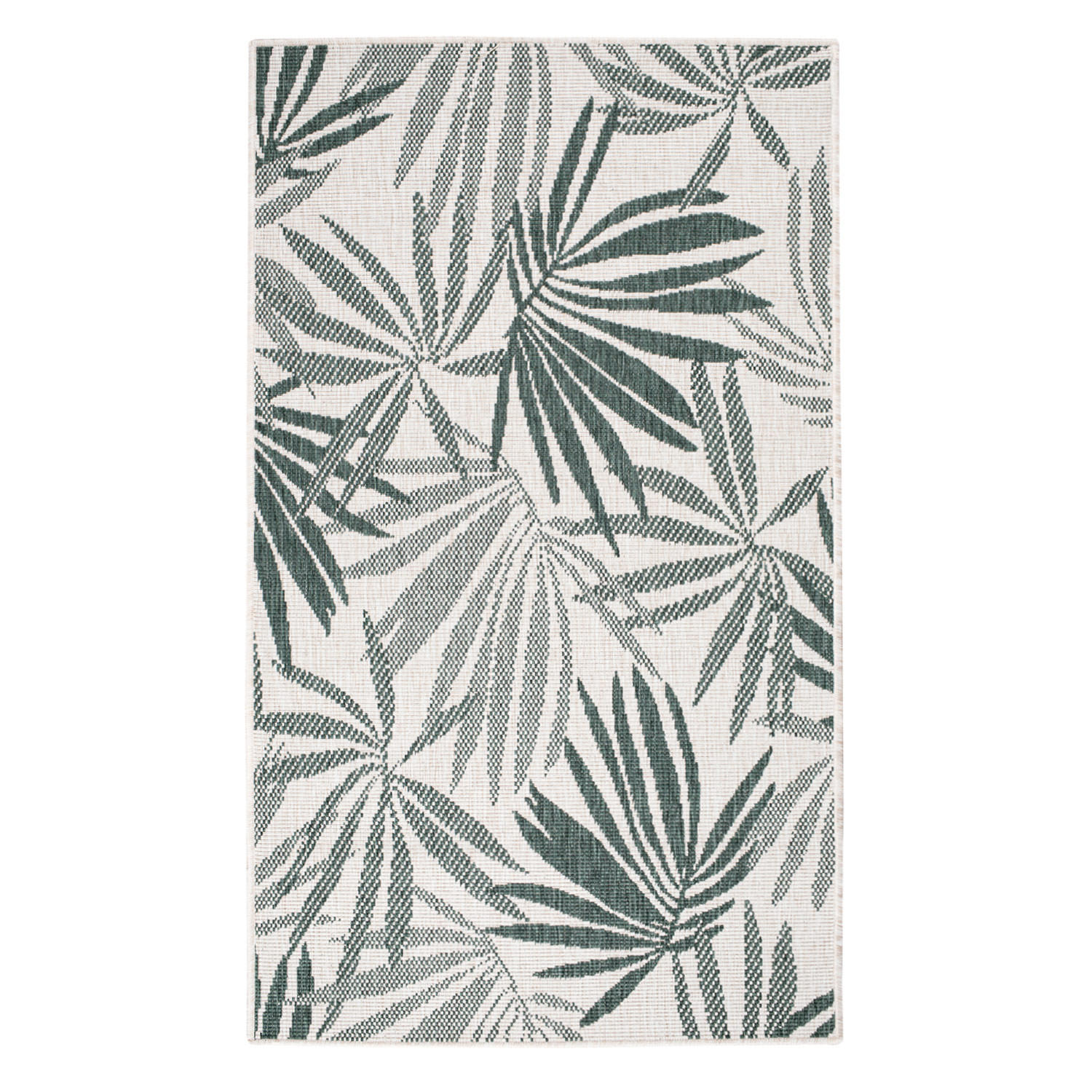 OUTDOOR-TEPPICH DuoRug 5771 Grün 80x150 cm - Grün, Textil (80/150cm) - carpet city