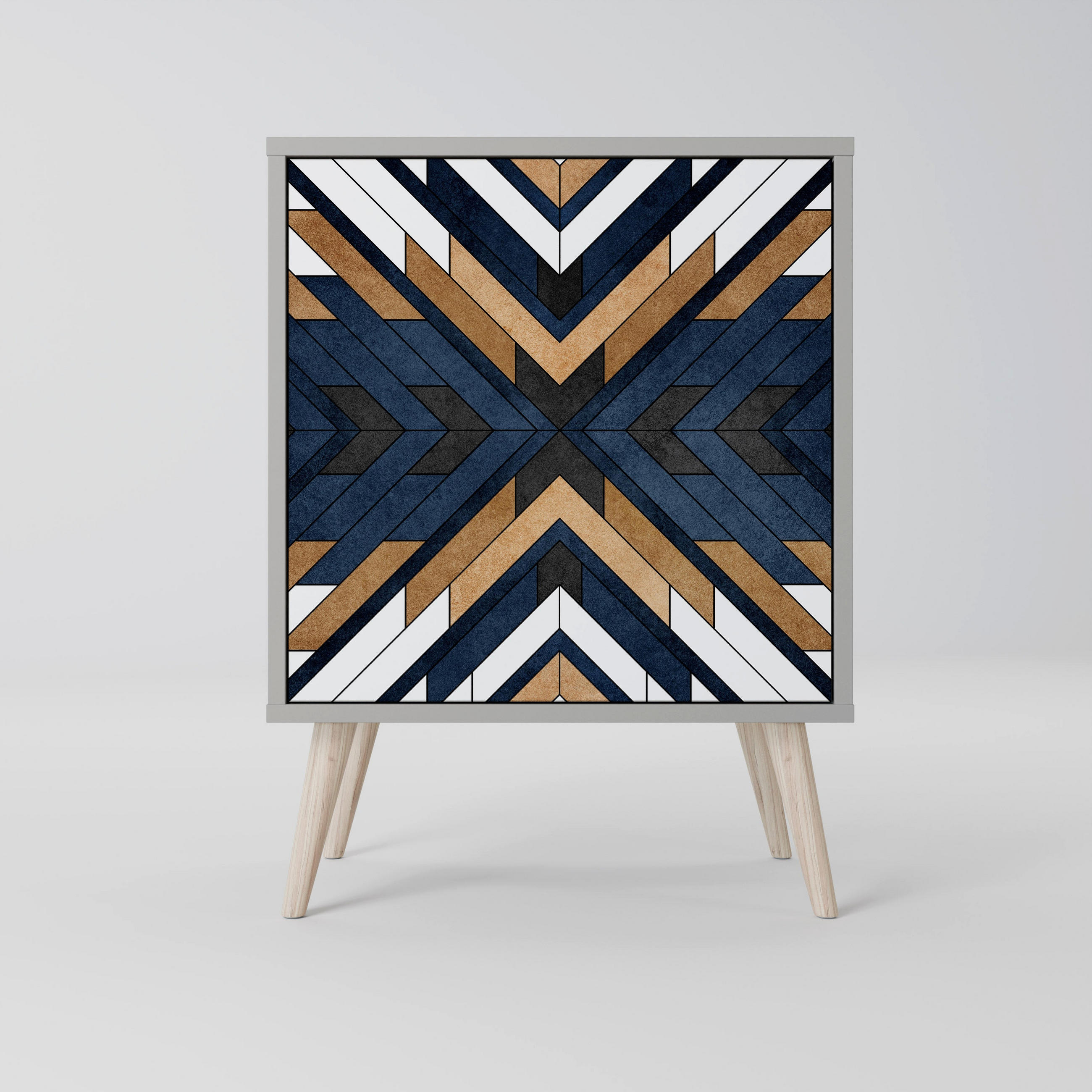 SpaceRebels Sideboard Grau 57.5x77.5x42 cm