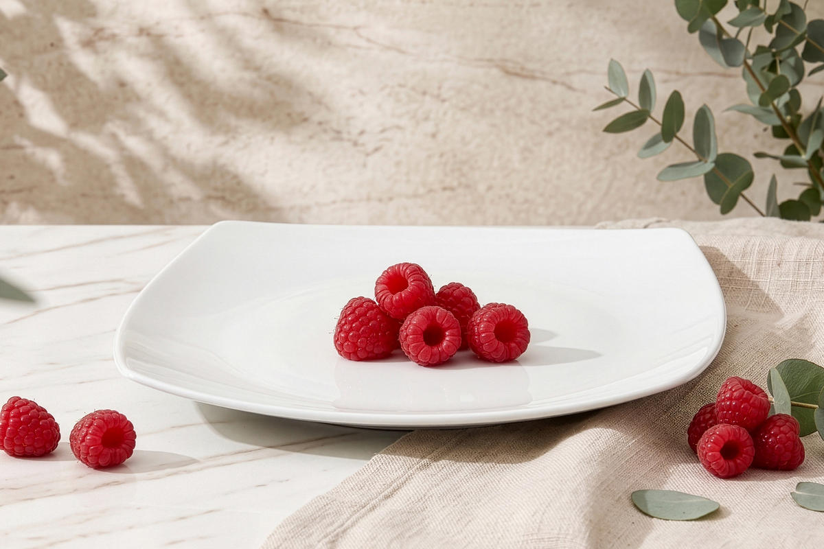 TEESERVICE CARLINA 6-Personen 12-tlg - Weiß, Keramik (14/2/14cm) - KONSIMO®