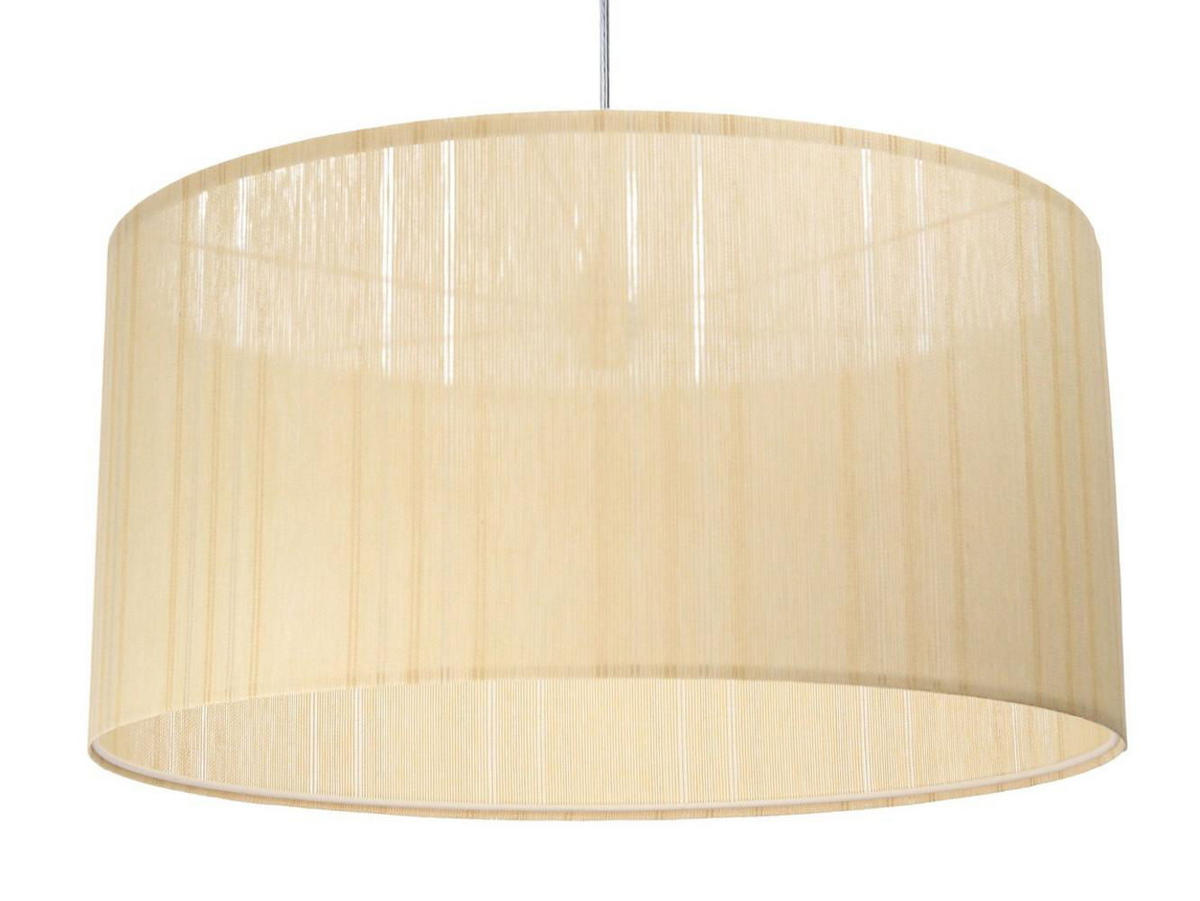 HÄNGELEUCHTE Beige 60/30 cm - Beige, Kunststoff (60/1/30cm) - ONZENO