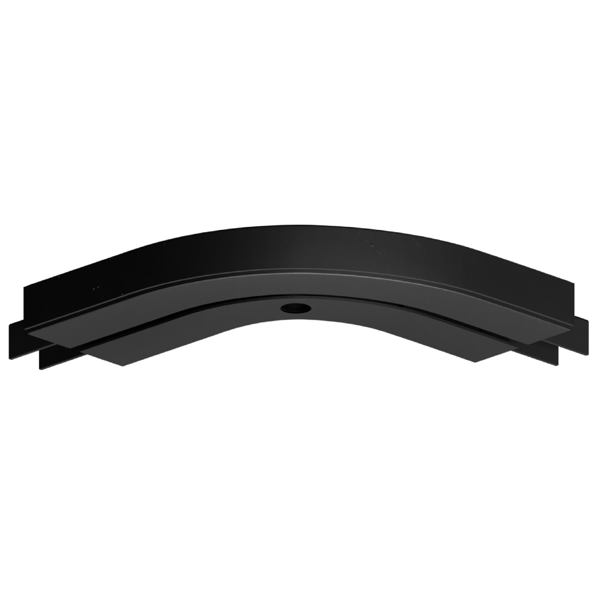 Bestlivings Rundbogen Schwarz 13x1.8x13 cm