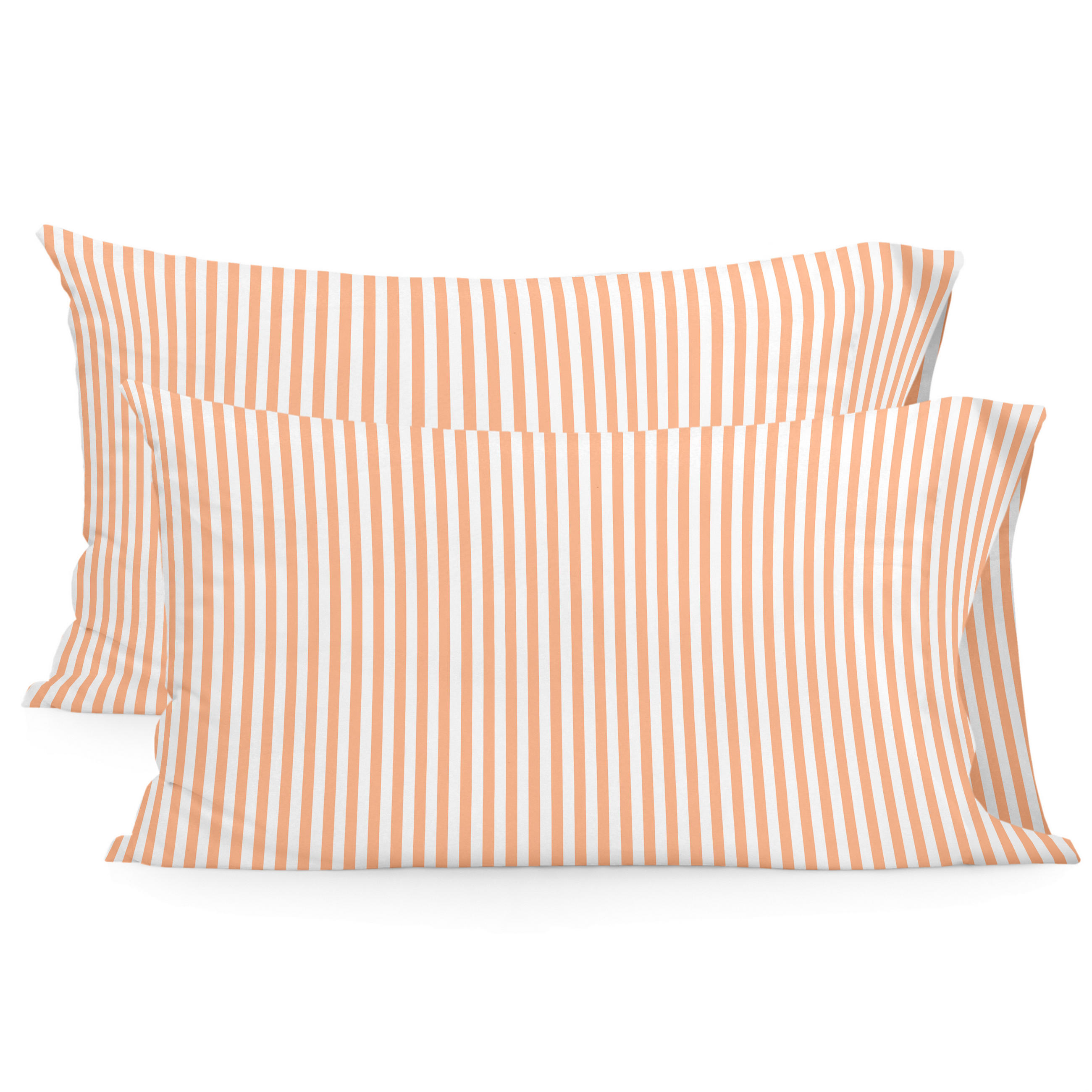 KISSENBEZUG layering 50x75 cm (x2) pfirsich - Orange, Textil (50/75cm) - Happy Friday
