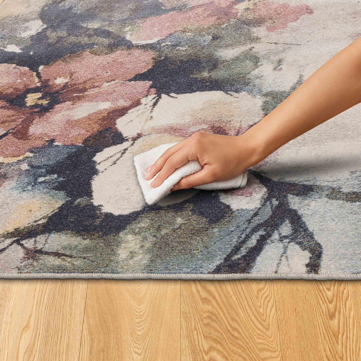 DESIGNTEPPICH ORVIETO - Pink, Textil (133/190cm) - Astra