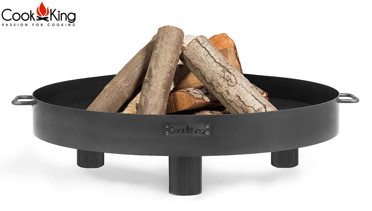 FEUERSCHALE „TUNIS“ 70 cm Aus Stahl Für Garten Und Terrasse - Rostfarben, Metall (70/70cm) - Cook King