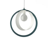 HÄNGELEUCHTE Nucleo - Blau, Metall (7/40/40cm) - Lumicom