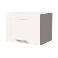 KLAPPHÄNGESCHRANK Oslo W4B/50 Weiß / Weiß Matt 50 / 32,5 / 36cm - Weiß, Holz/Holzwerkstoff (50/36/32.5cm) - Feldmann-Wohnen