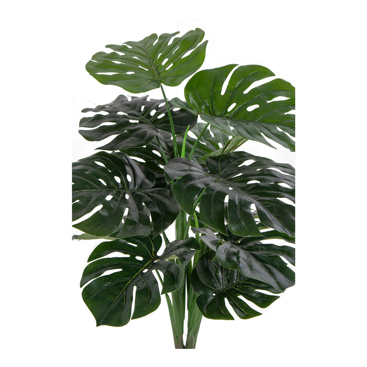 KÜNSTLICHE Monstera Pflanze - Grün, Kunststoff (90cm) - tinkaro