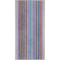HANDTÜCHER REMAKE STREIFEN 2022 PLATIN-MULTICOLOR - 19 - Multicolor, Textil (50/100cm) - Cawoe
