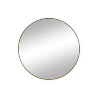 WANDSPIEGEL rund - D. 80 cm - Metall - Goldfarben - JAFFREL - Goldfarben, Metall (80/80/5cm) - Vente-Unique