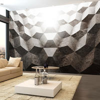 VLIESTAPETE Braun 250/175 cm - Weiß/Braun, Textil (250/1cm) - KUNSTLOFT