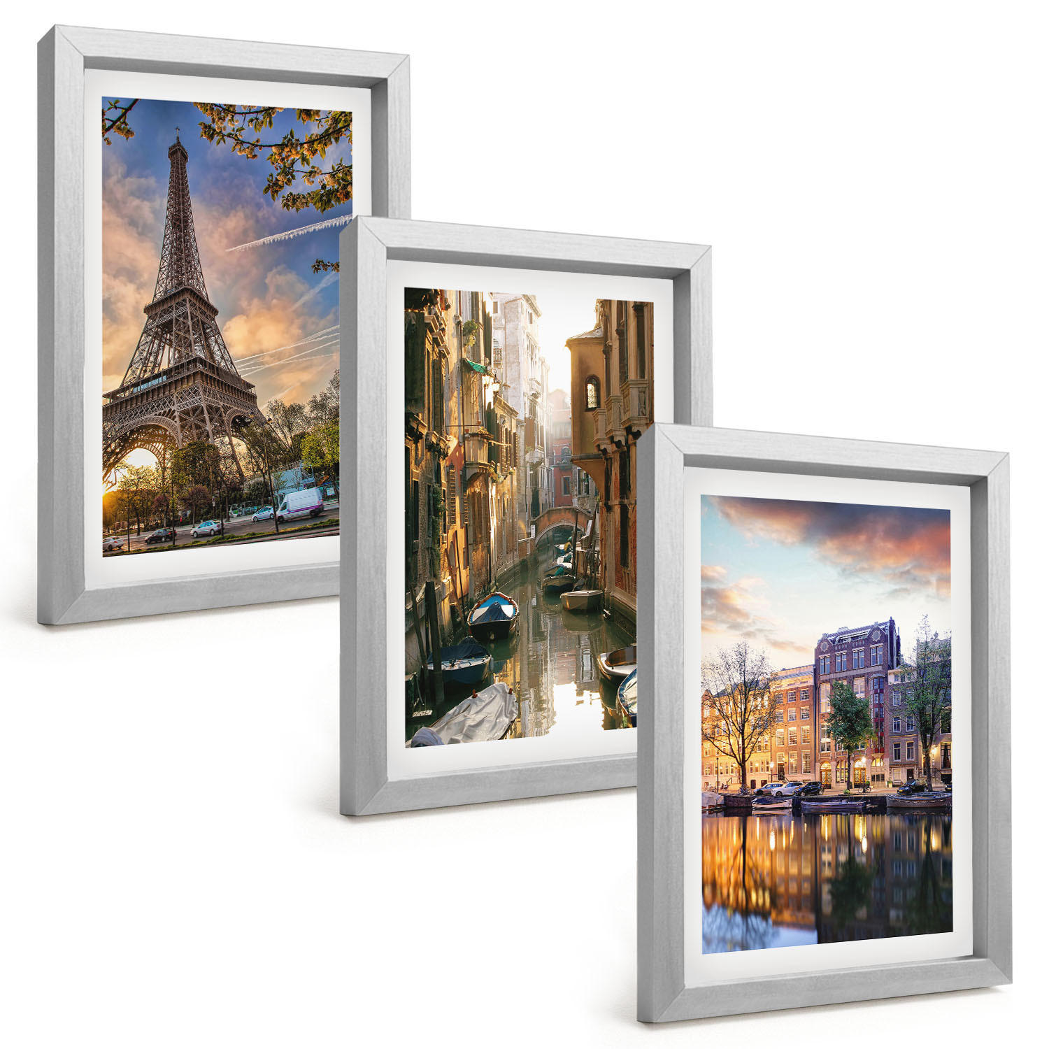 Tulup Bilder Silber 20x30 cm