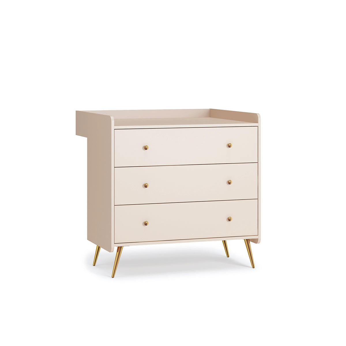 BABYZIMMER 3-teilig Lunea Kaschmir - Kaschmir, Holzwerkstoff (143.4/91/74.8cm) - Petits-meubles