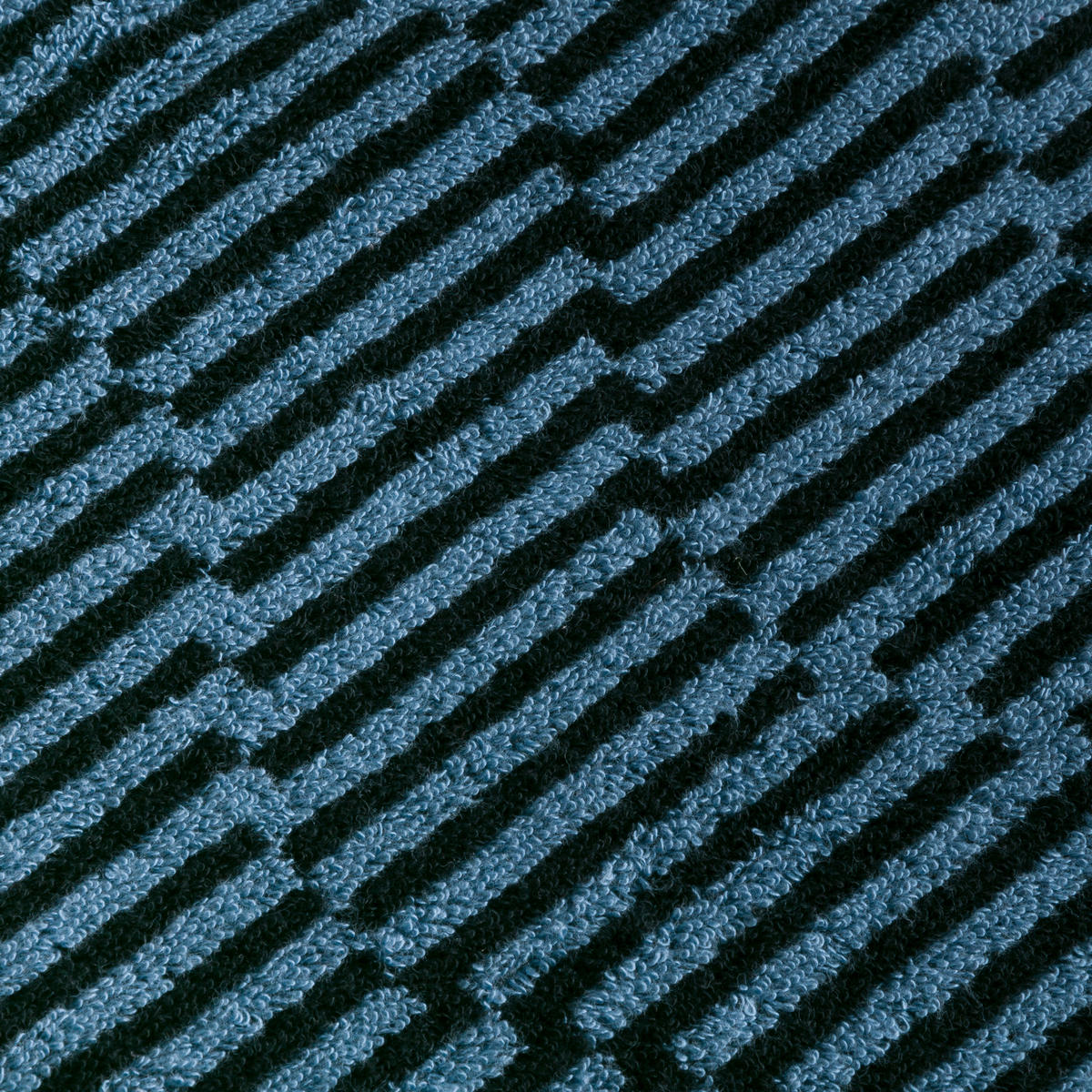 DUSCHTUCH ILLUSIONS - Schwarz, Textil (67/140cm) - MÖVE