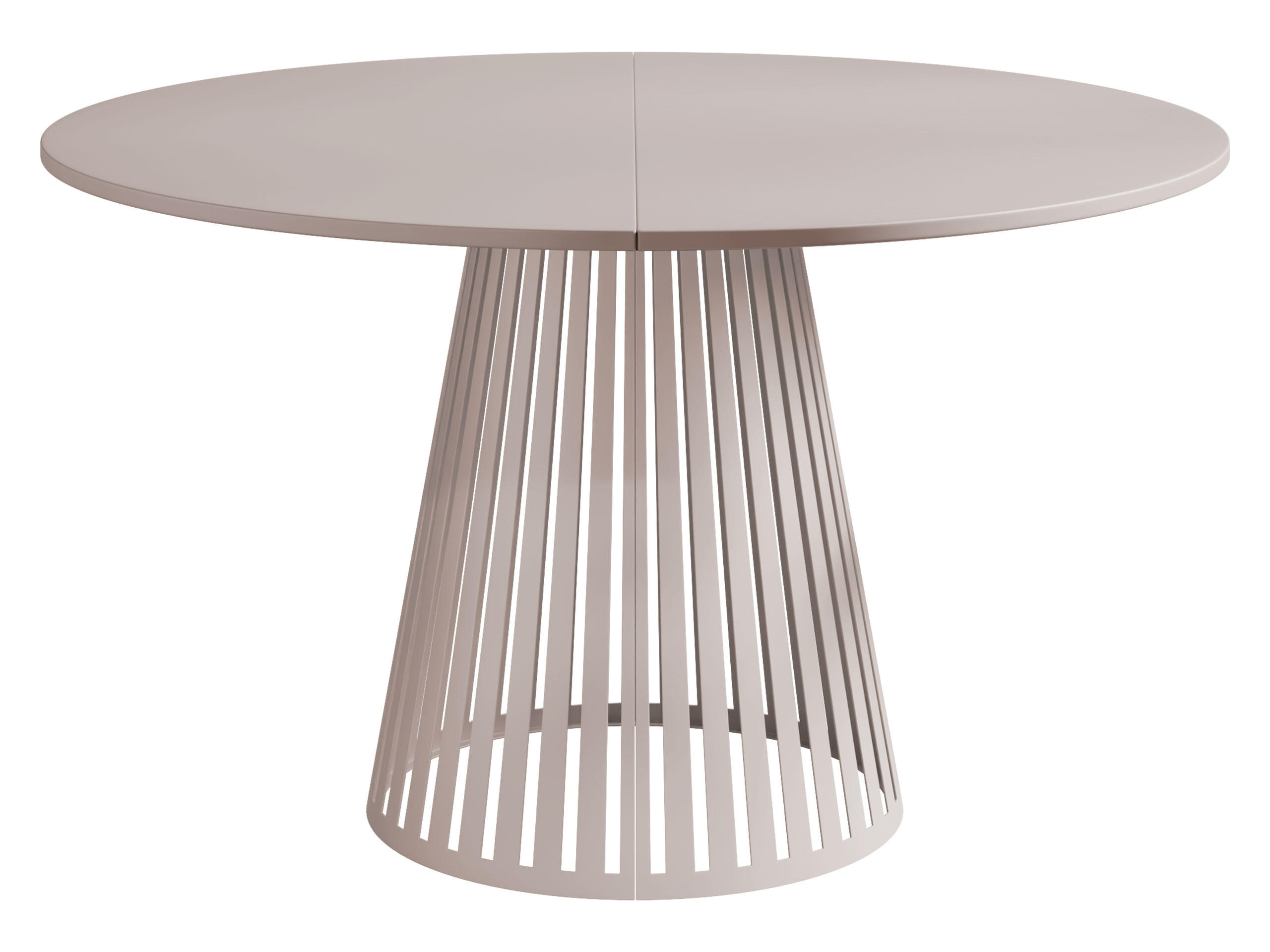 ESSTISCH ausziehbar Cone Cashmere 100 - Kaschmir, Holzwerkstoff/Metall (100/100/76cm) - MIRJAN24