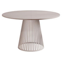 ESSTISCH ausziehbar Cone Cashmere 100 - Kaschmir, Holzwerkstoff/Metall (100/100/76cm) - MIRJAN24