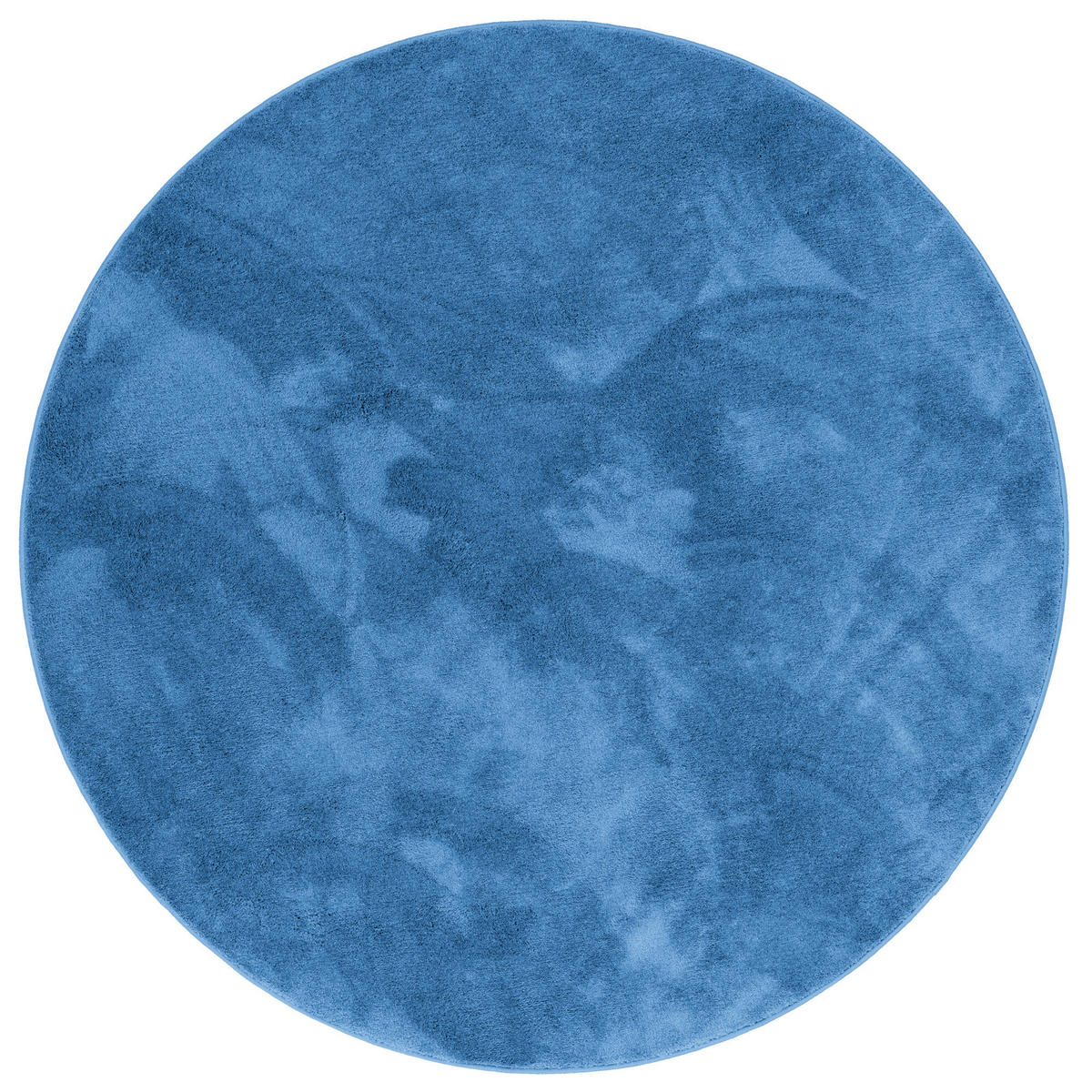 HOCHFLOR LANGFLOR TEPPICH SUPER SOFT MELIA RUND - Blau, Textil (160/160cm) - Pergamon