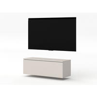 LOWBOARD Loriano 100 Beige Kaschmir 100/34/32 cm – TV Board - Beige, Holzwerkstoff/Kunststoff (100/34/32cm) - AX Living