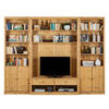 WOHWAND - Kiefer massiv, Typ B - Kieferfarben, Holz (288/223/45cm) - home24