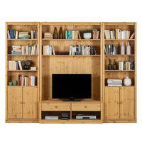 WOHWAND - Kiefer massiv, Typ B - Kieferfarben, Holz (288/223/45cm) - home24