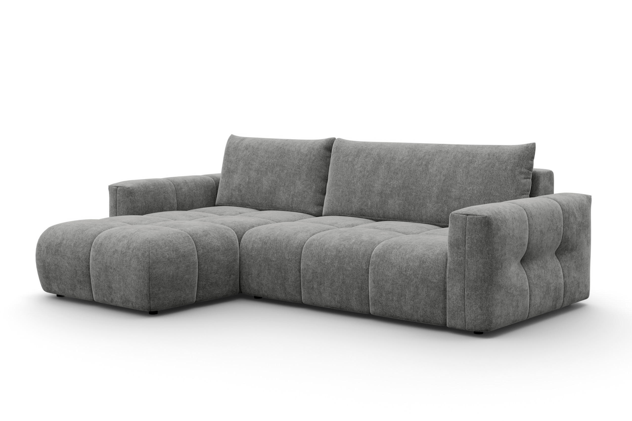 Courtois Laville Ecksofa Grau 266x173 cm