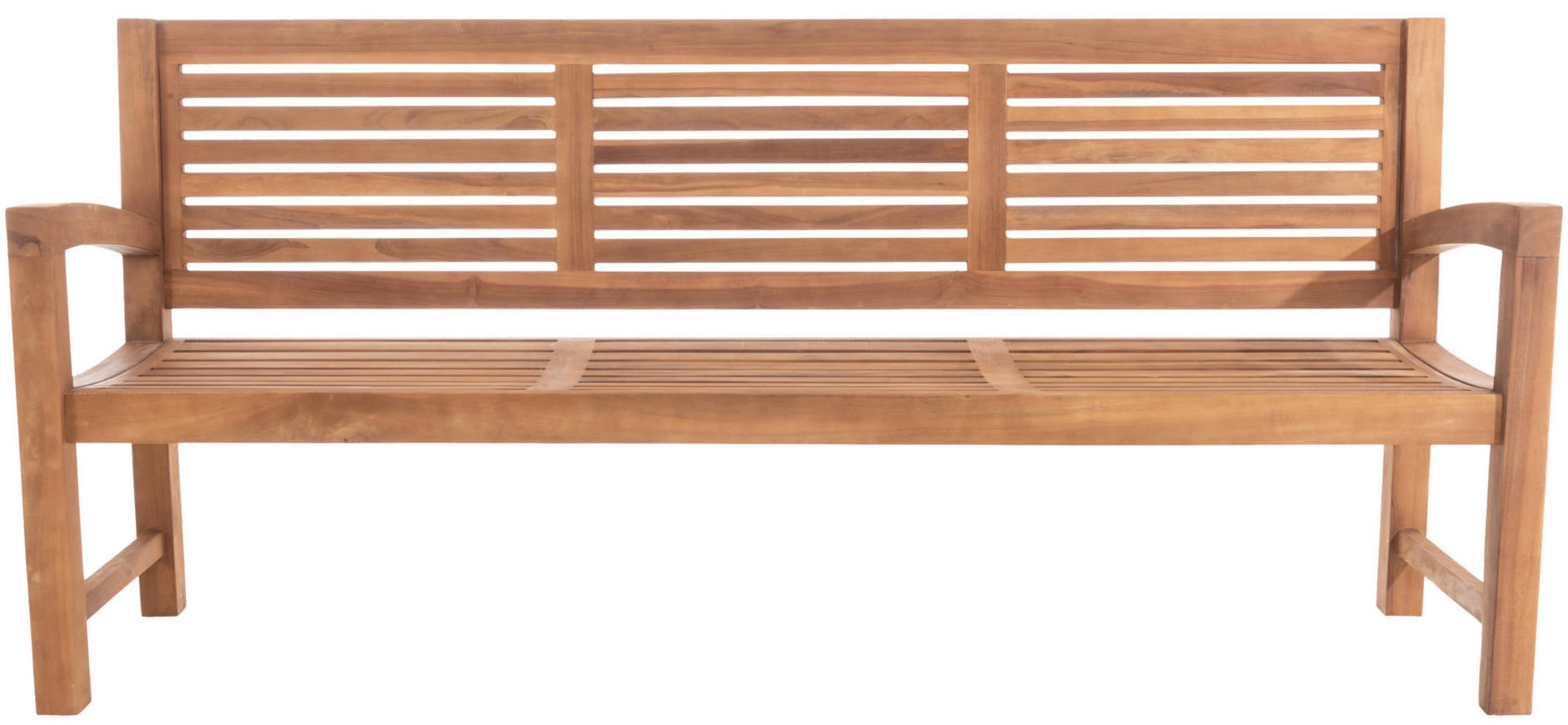 TEAKBANK Halmur 200 cmTeak - Braun, Holz (200/92/59cm) - TPFGarden