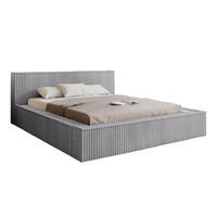 POLSTERBETT ALENZO 180x200 cm, Grau - Grau, Textil (200/180cm) - Fedve