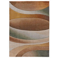 WEBTEPPICH Kupferfarbe Sora 160/230 cm - Beige/Multicolor, Naturmaterialien/Textil (160/230cm) - Atticgo