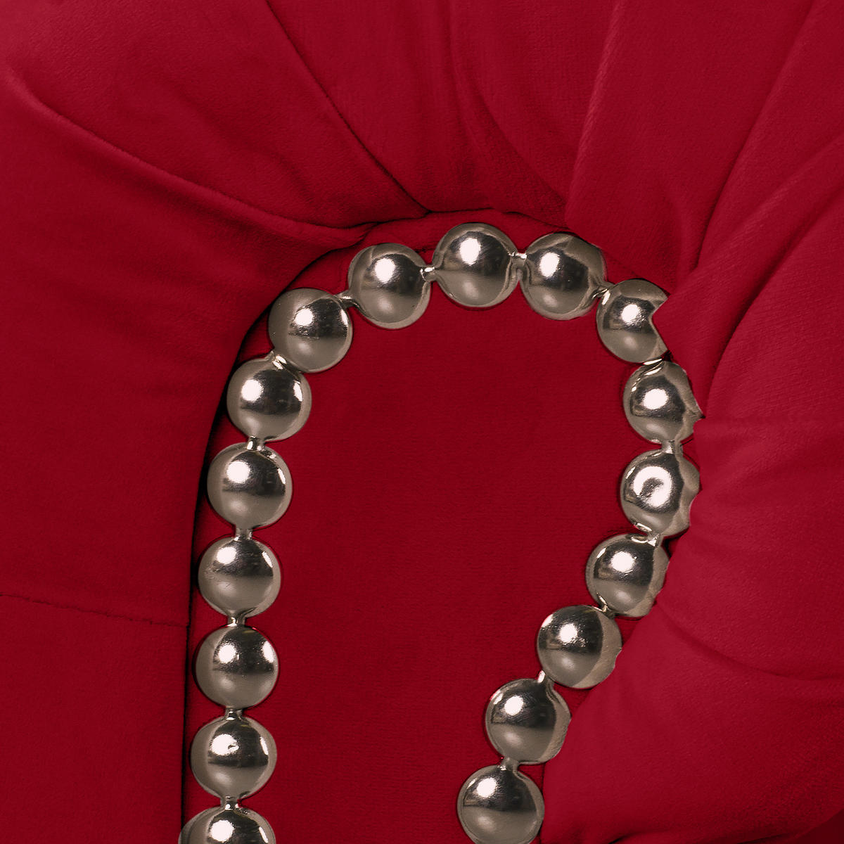 2-SITZER SOFA - Buchefarben/Rot, Buchenholz/Textil (148/72/86cm) - home24