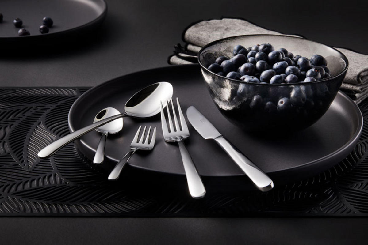 BESTECKSET Pavia- Cromirage Premium 30-teilig - Chromfarben, Metall - Mulex