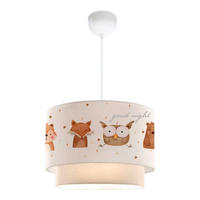 HÄNGELEUCHTE Lurgan - Weiß, Textil (30/30/70cm) - lux.pro