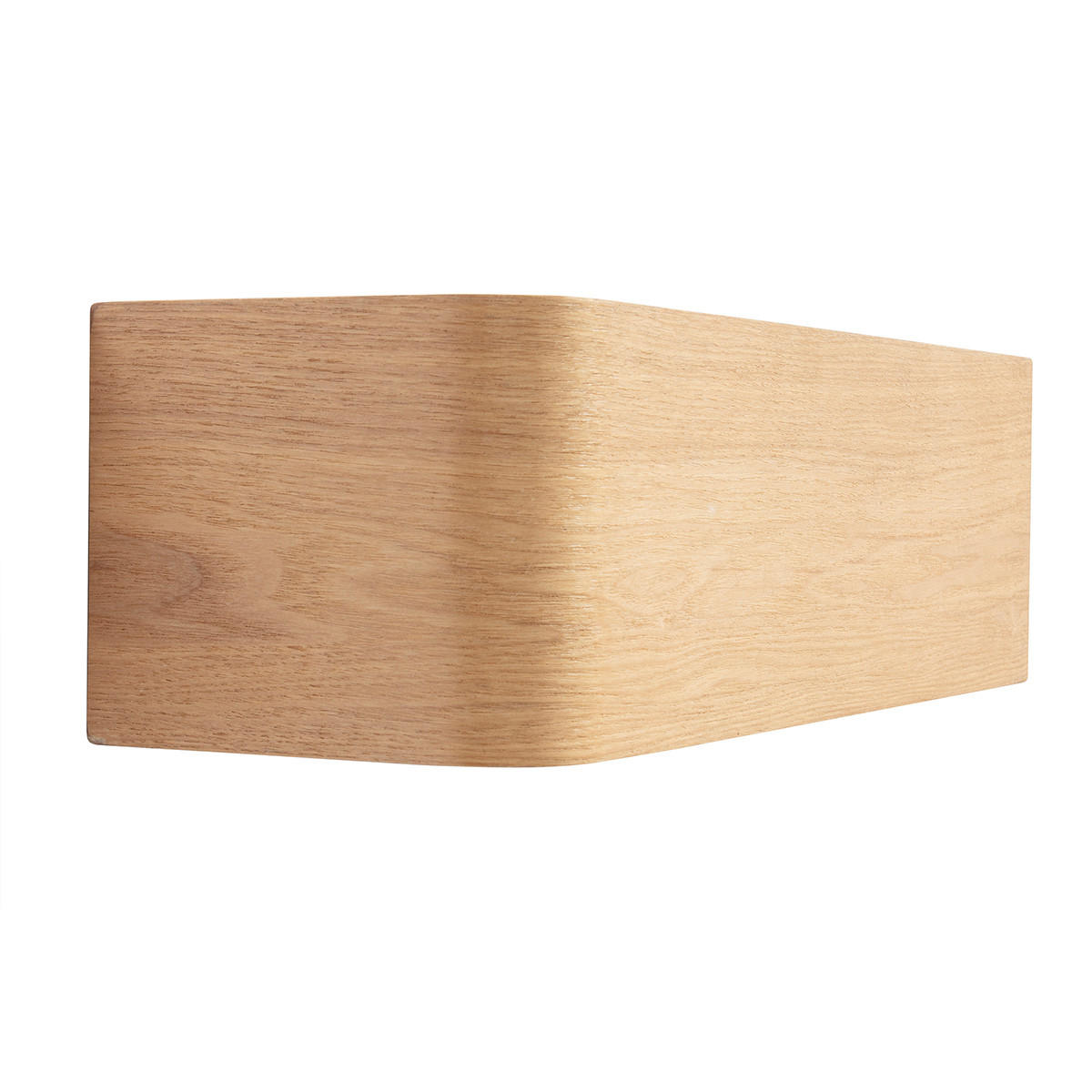 WANDREGAL Holz Esche L40 HOPE - Hellbraun, Holz (15/13/48cm) - Miliboo