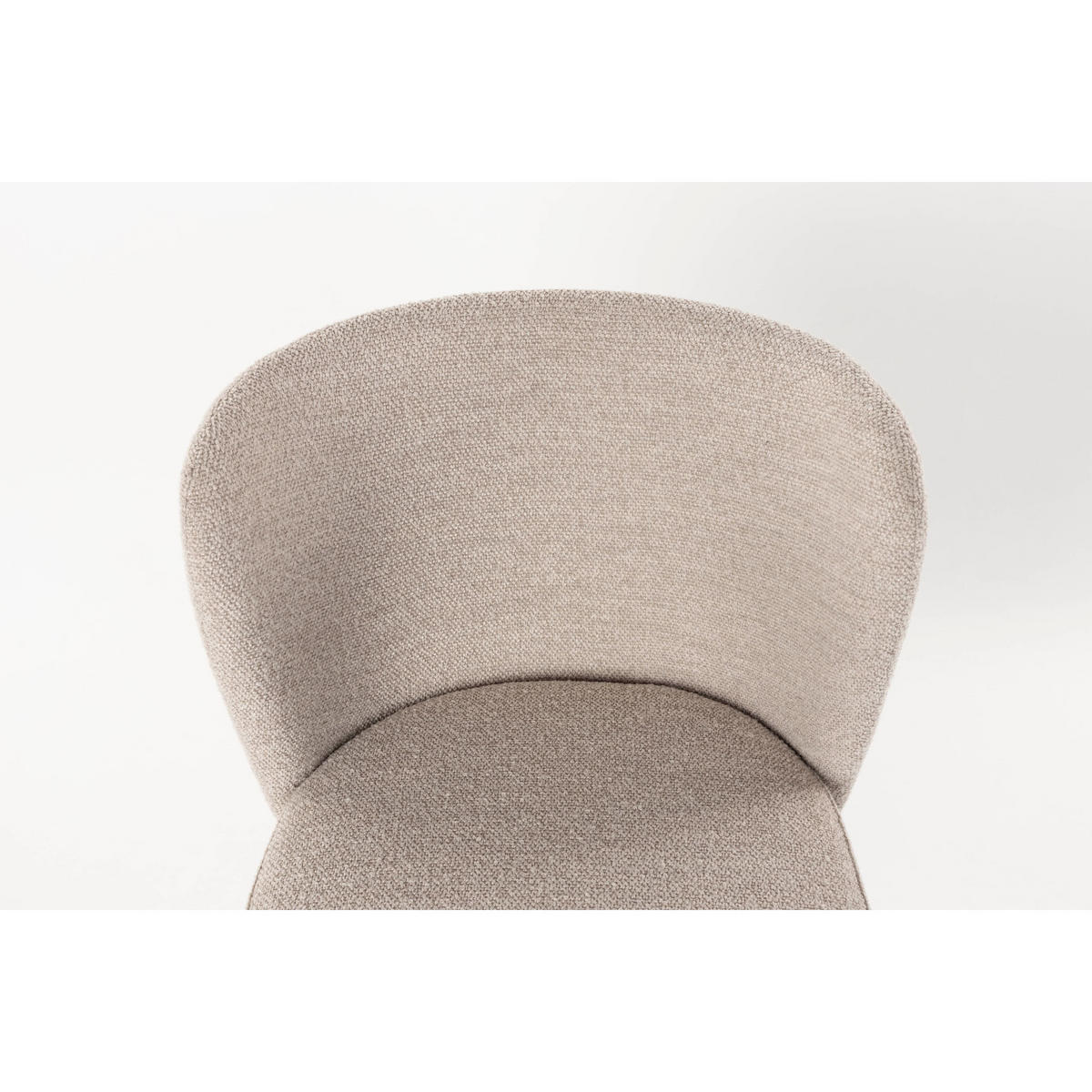 ESSZIMMERSTUHL Guus Beige - 2 er Set - Beige, Metall (55/77/53cm) - Housecraft Living