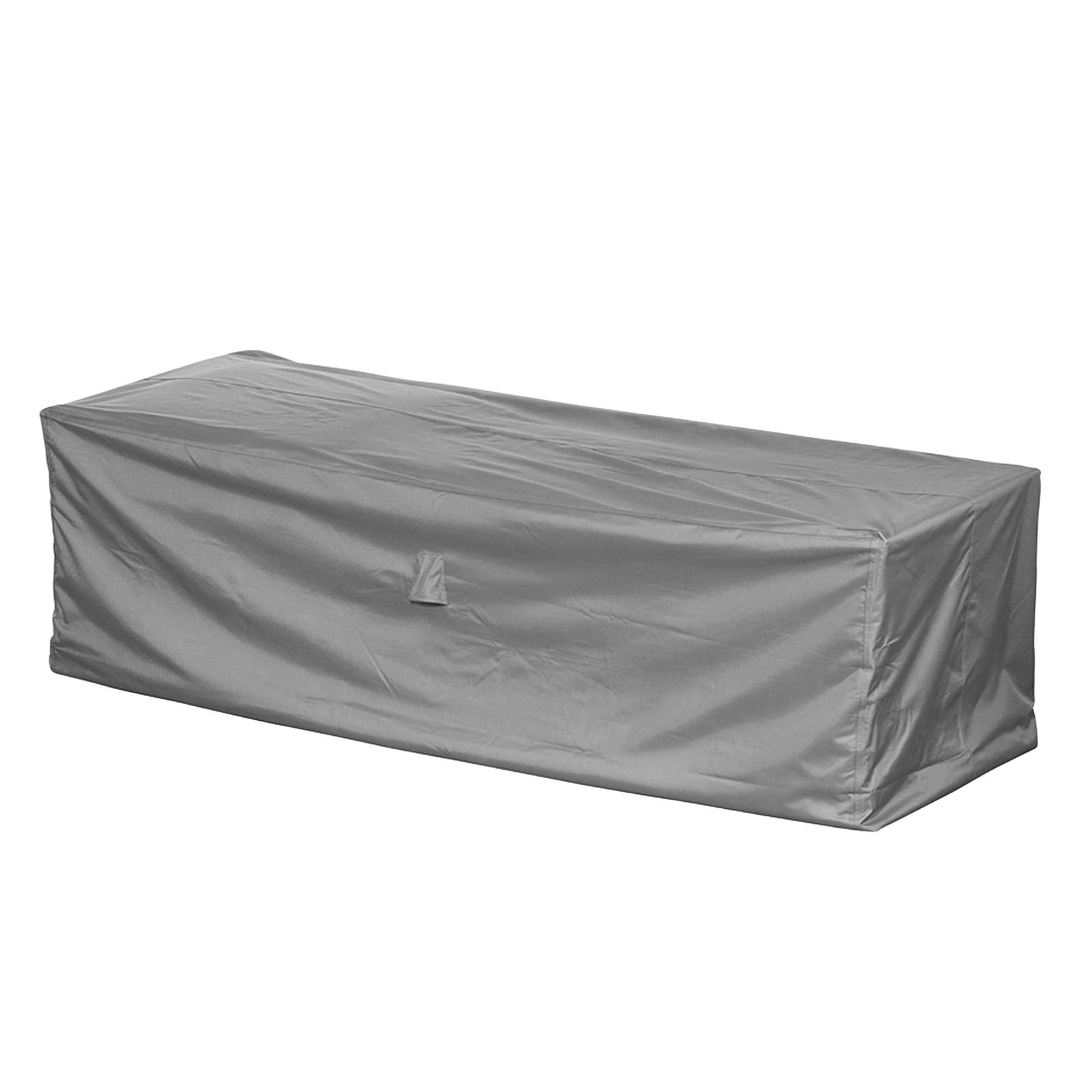 SCHUTZHÜLLE für Loungesofa SHP-20064 - Grau, Kunststoff (220/80/90cm) - mehr Garten