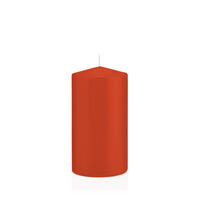 STUMPENKERZEN Dukat Ø 78 x 150 mm, 8 Stück - Terra cotta, Paraffin (8/15cm) - Wiedemann Kerzen