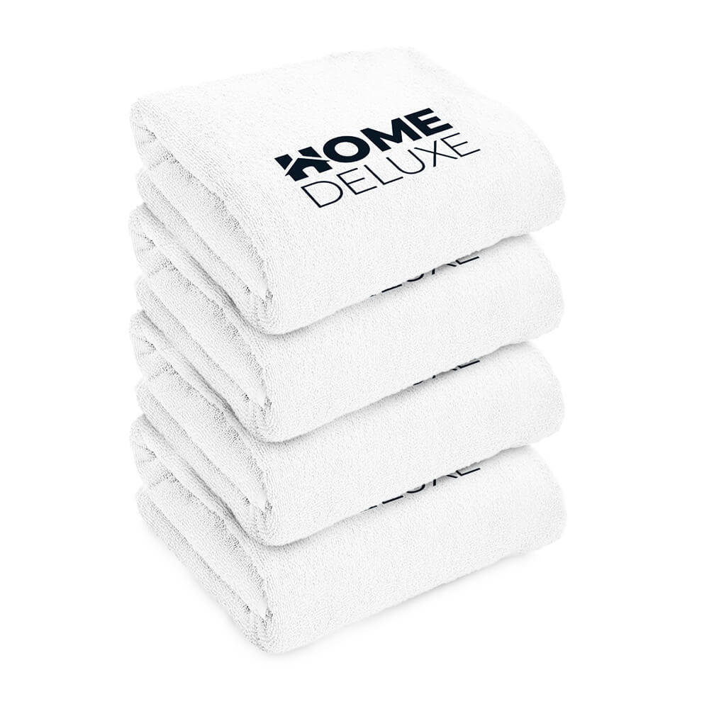 HANDTUCH HOME DELUXE - 70 x 140 cm, 4 - Weiß, Naturmaterialien (70/140cm) - Home Deluxe