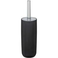 BÜRSTE für Toilette mit Gestell Agropoli 10/10/36,5 cm - Anthrazit, Kunststoff (10/36.5/10cm) - Wenko