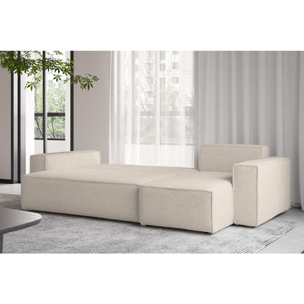 Thumbnail - Kaiser Möbel Ecksofa, Beige, Textil, L-Form, 244x142 cm, Wohnzimmer, Sofas & Couches, Wohnlandschaften, Ecksofas