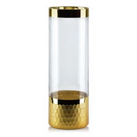 VASE Serenite Transparent 10/10/30.5 cm Glas - Transparent, Glas (30.5cm) - Mondex