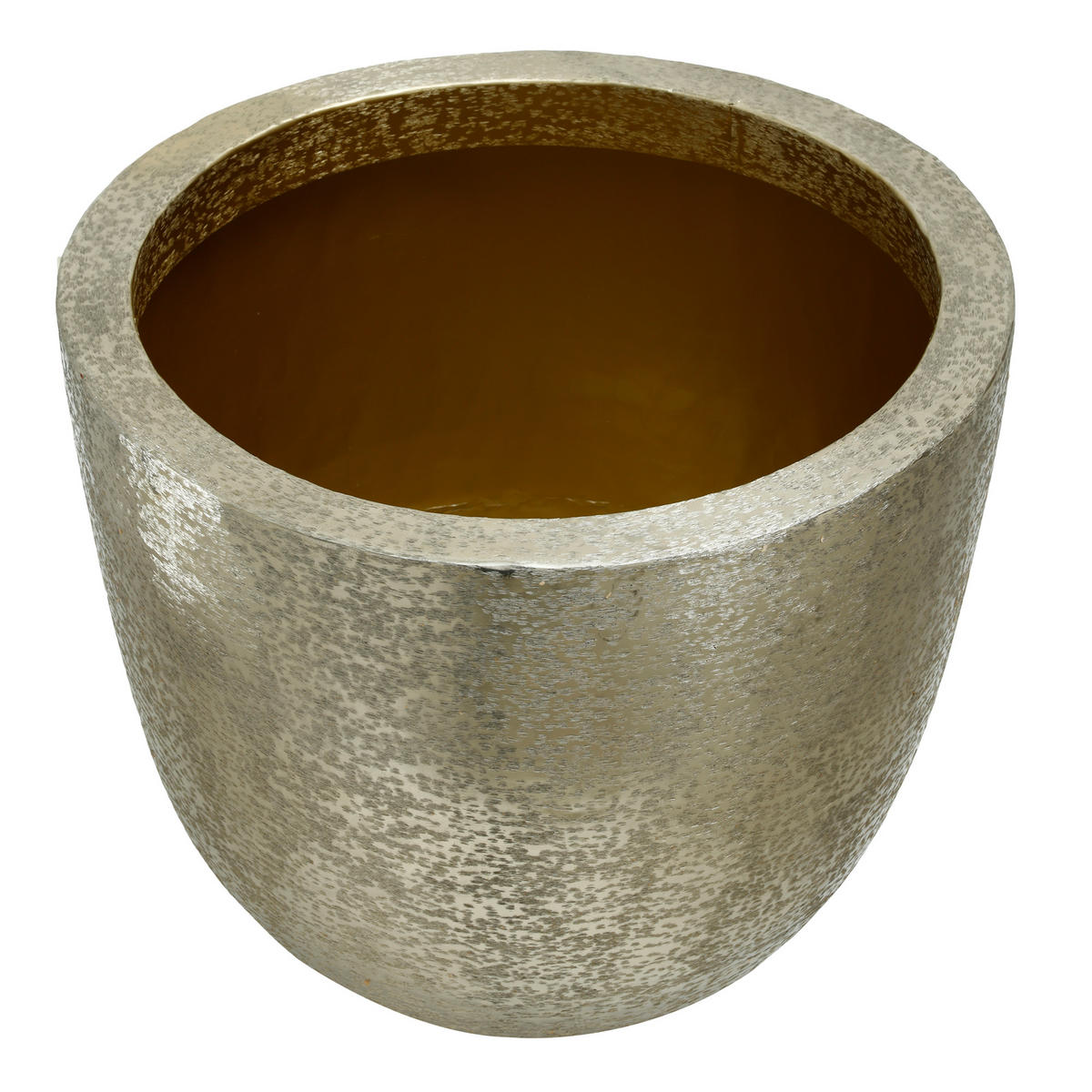 TOPF Mirella Gold 59/59/58cm 3er-Set - Goldfarben, Metall (58cm) - PTMD Collection