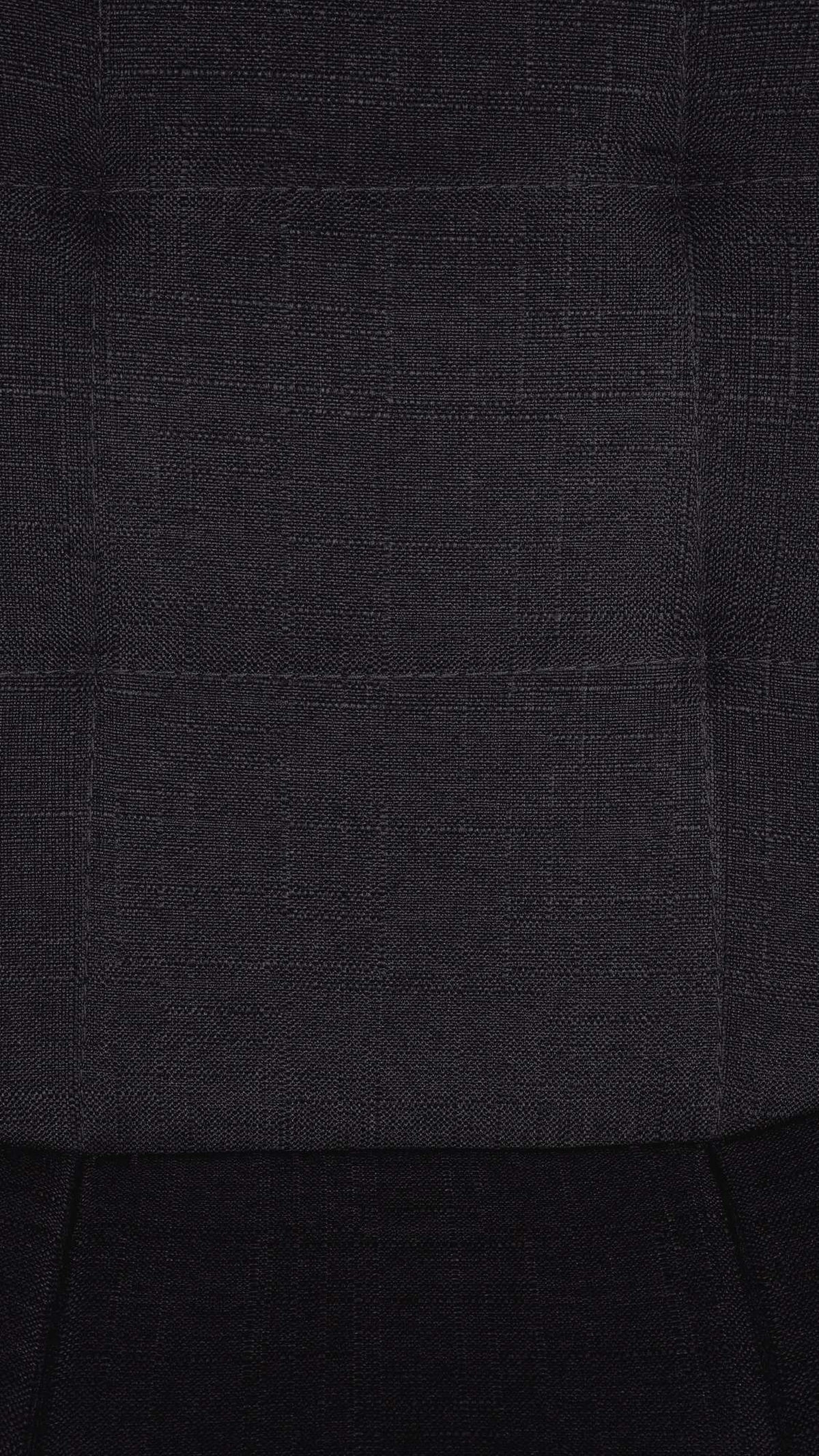 BARHOCKER Metall schwarz - Schwarz, Textil/Metall (47/99/56cm) - CLP