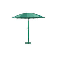 SONNENSCHIRM Sunshine Set Grün - Grün, Kunststoff (250/250cm) - Zuiver