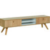 TV-SCHRANK NATURE - Eichefarben, Holzwerkstoff (180/50/40cm) - Vox Möbel