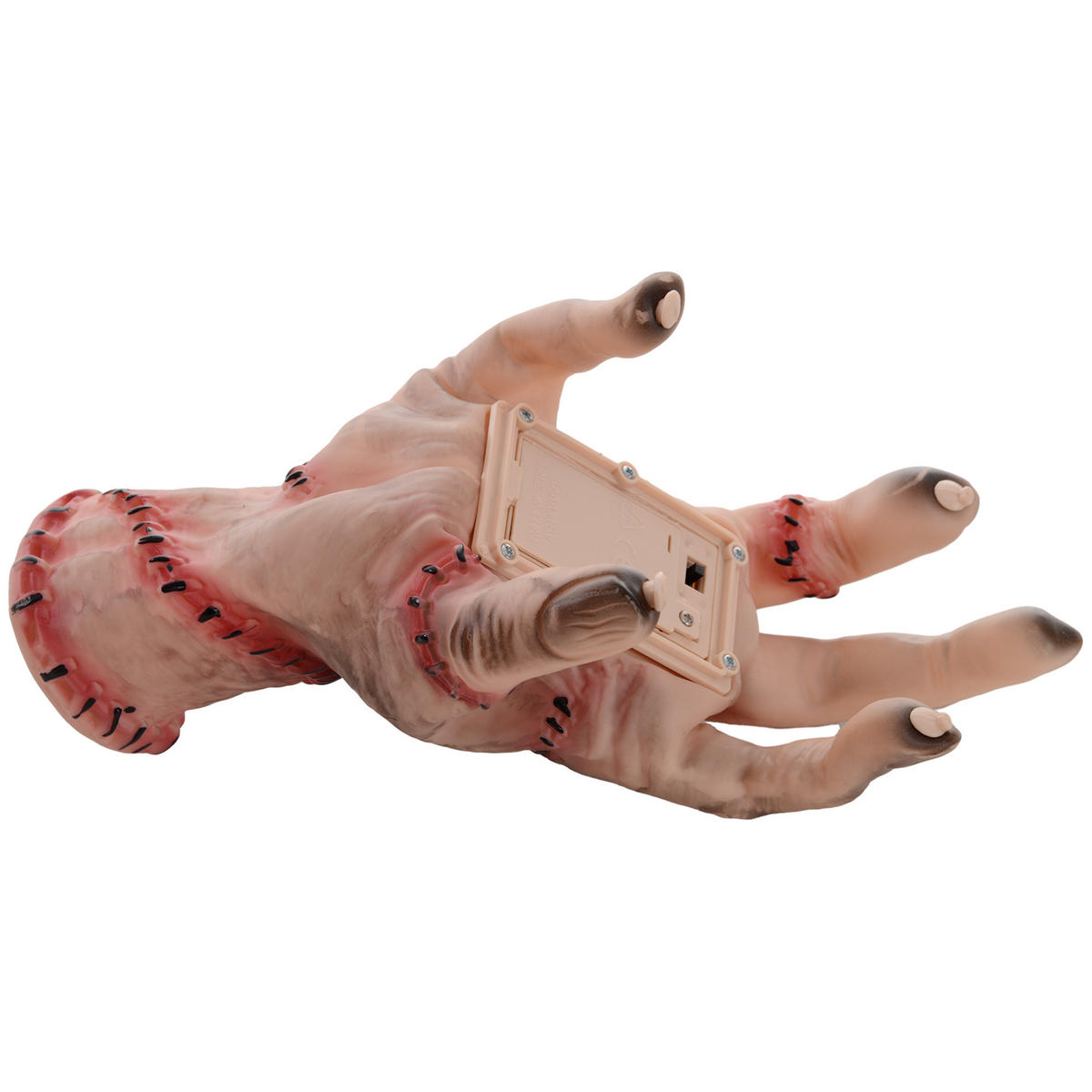 HALLOWEENDEKO DE-42081 beweglich mit Sound und Geräuschaktivierung - Rot, Kunststoff (15/21/18cm) - ComfortXL