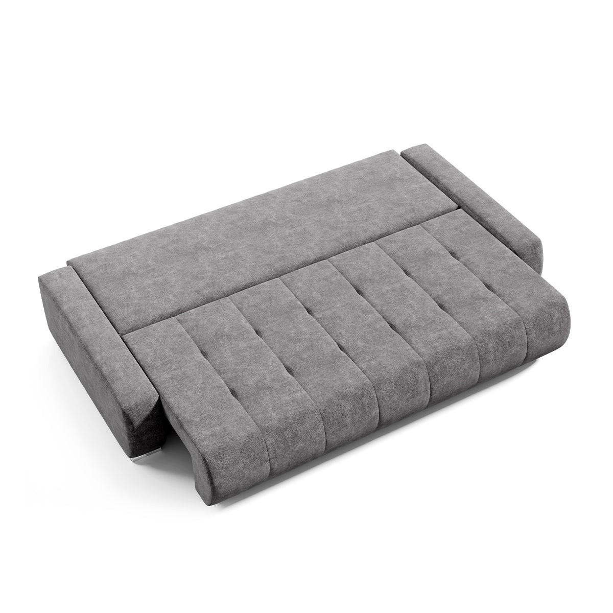 SCHLAFSOFA Jonas 3 Sitzplätze Cremeweiß - Weiß, Holzwerkstoff (240/85/110cm) - Petits-meubles