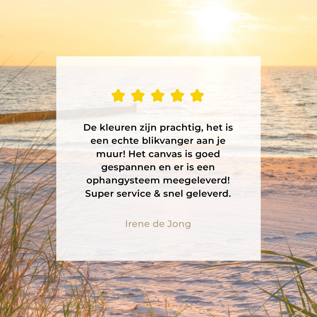 LEINWANDBILD Strand - Sonne - Düne - Gras - Sand - Horizont Wandbild Wohnzimmer 60x80 cm - Hellblau, Textil (60/80cm) - MuchoWow