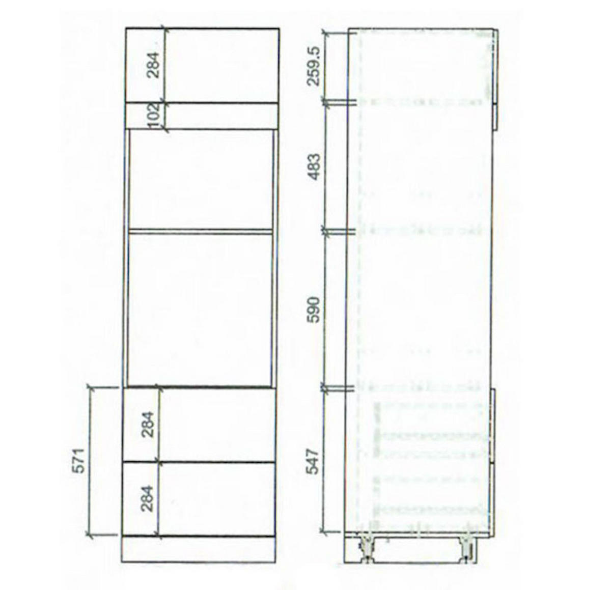 WINKELKÜCHE Elbing weiß matt 350 / 270 / 207cm mit Vollauszug (HETTICH InnoTech Atira) - Weiß, Holzwerkstoff/Metall (350/207/270cm) - Feldmann-Wohnen