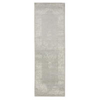 VINTAGE-LÄUFER Sia 80/240 cm - Taupe, Kunststoff (80/240cm) - benuta