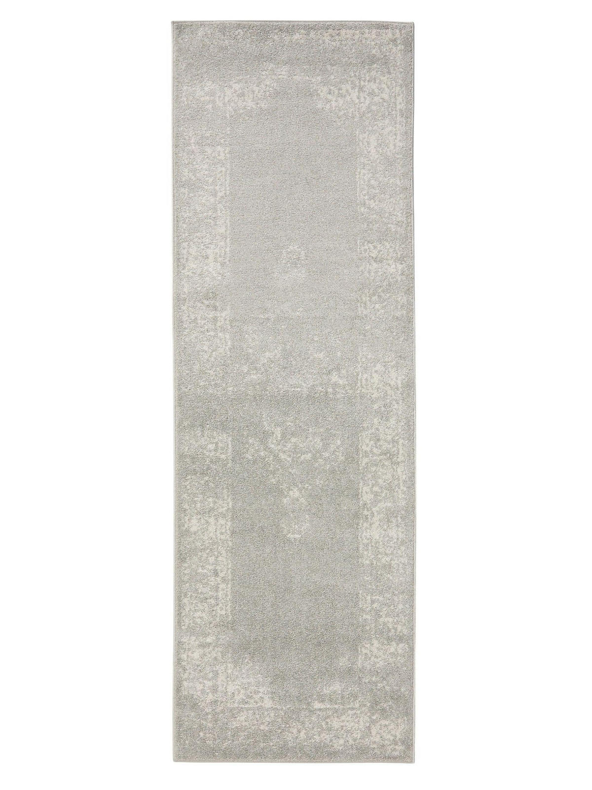 VINTAGE-LÄUFER Sia 80/240 cm - Taupe, Kunststoff (80/240cm) - benuta