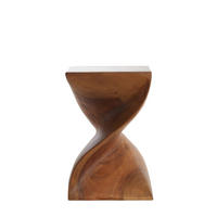 BEISTELLTISCH Muhan Braun 30/30/45 cm - Braun, Holz (30/30/45cm) - Light & Living